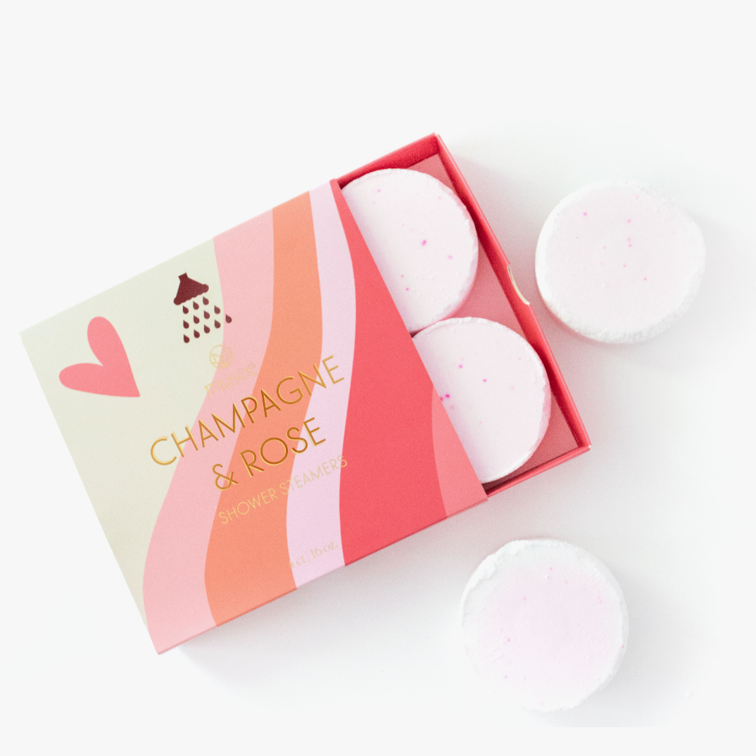 Champagne & Rose Shower Steamers
