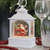 Santa with Bar Cart Lantern