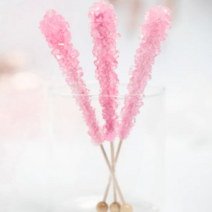 Strawberry Rock Candy Stick