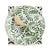Green Floral Appetizer Set