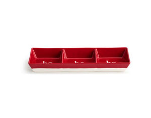 Ho Ho Ho Divided Dish
