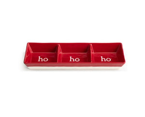Ho Ho Ho Divided Dish