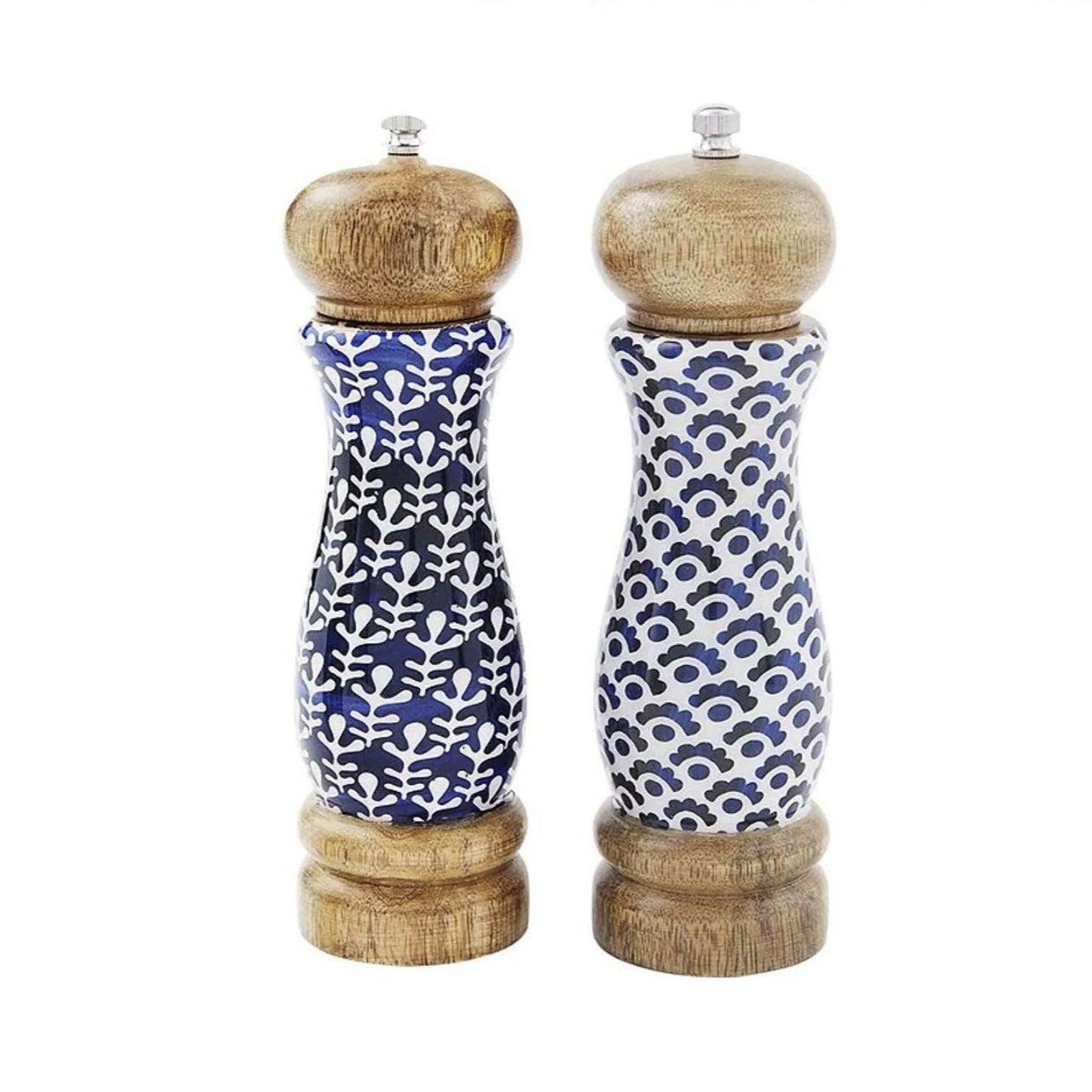 Indigo Salt & Pepper Grinder Set