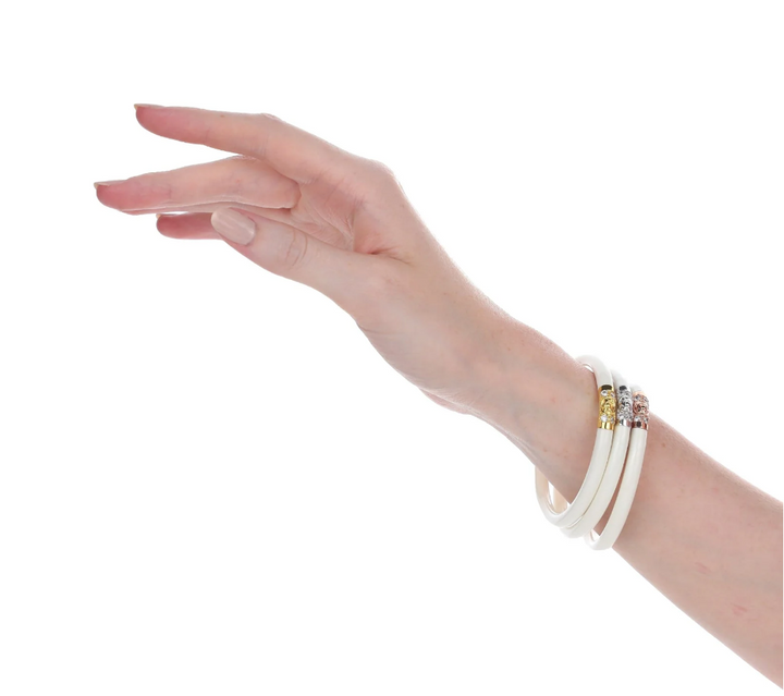 BuDhaGirl Ivory Three Kings All Weather Bangles® (AWB®)