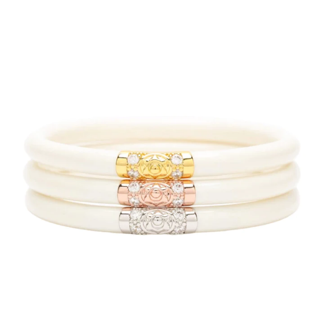 BuDhaGirl Ivory Three Kings All Weather Bangles® (AWB®)