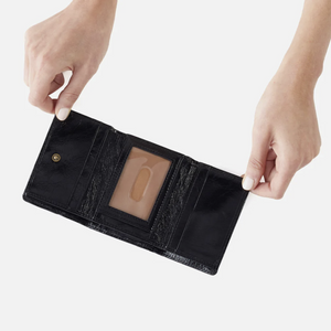 Hobo Jill Mini Wallet in Black