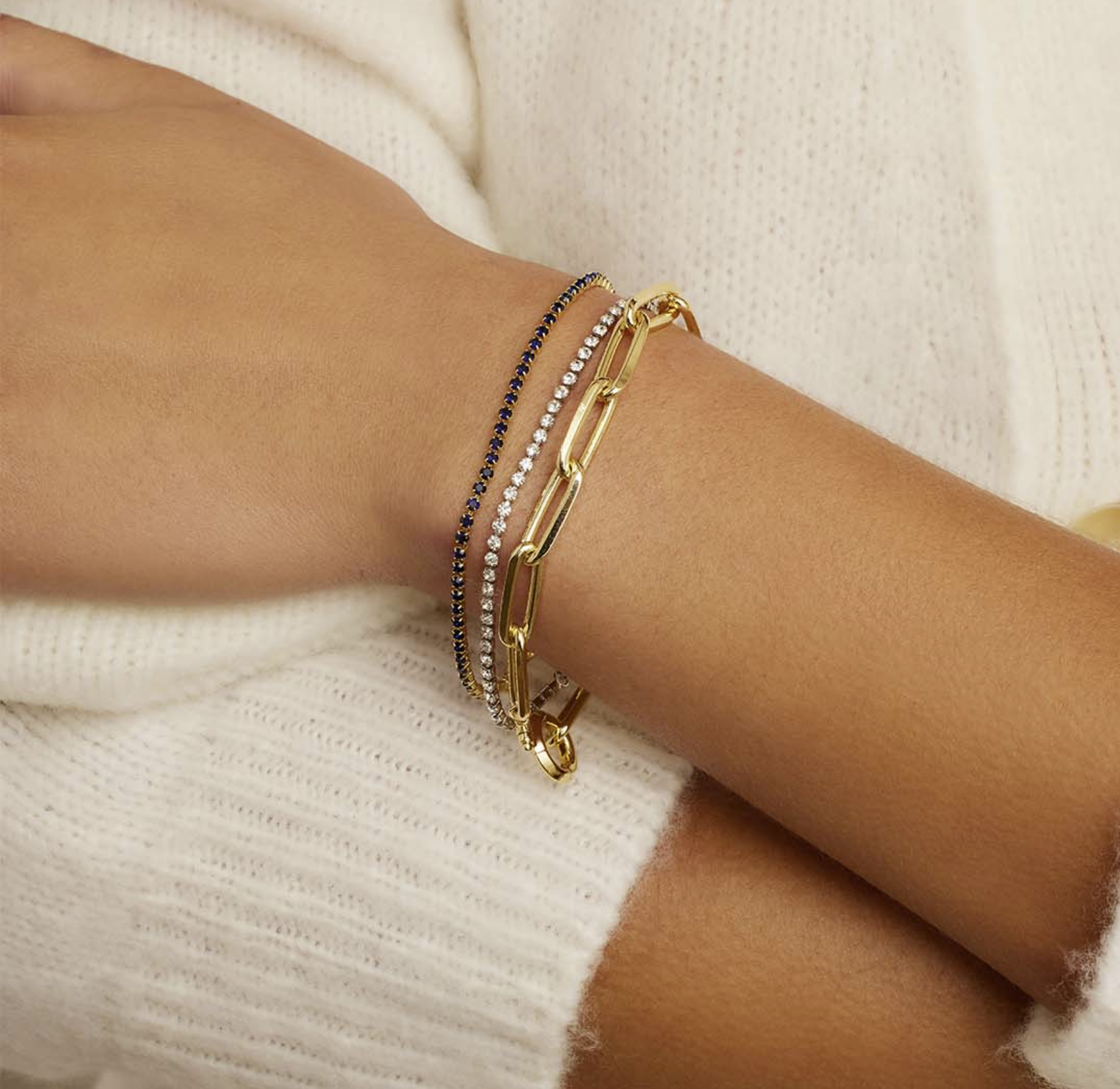 Lexi Bracelet (Rhodium)