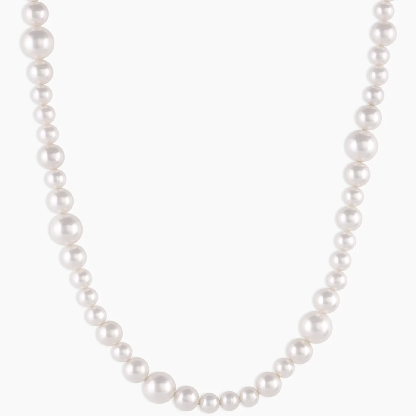 Gorjana Lou Pearl Necklace White