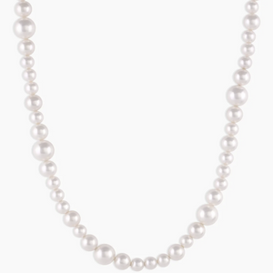 Gorjana Lou Pearl Necklace White