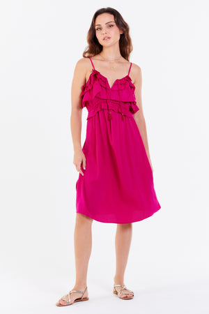 Valentina Dress Lipstick Pink