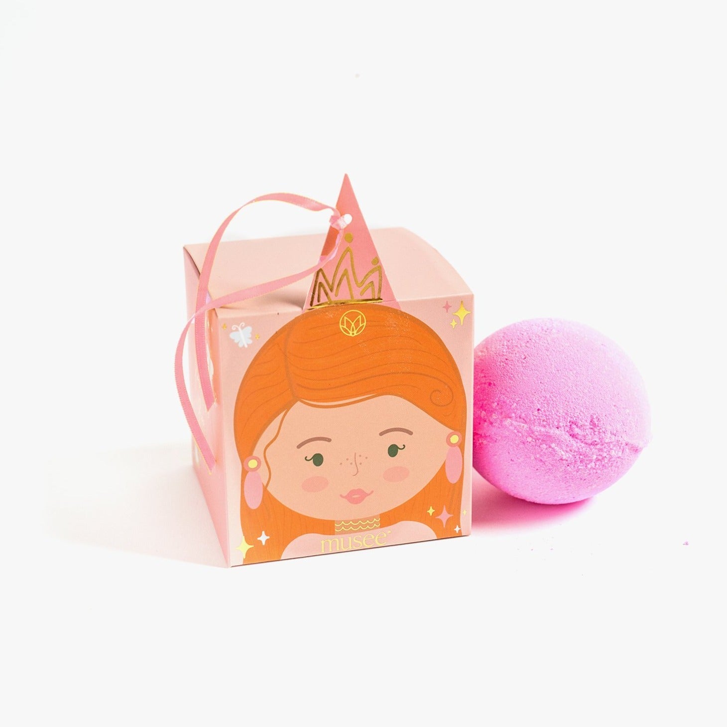 Musee Poppy The Pink Princess Bath Bomb