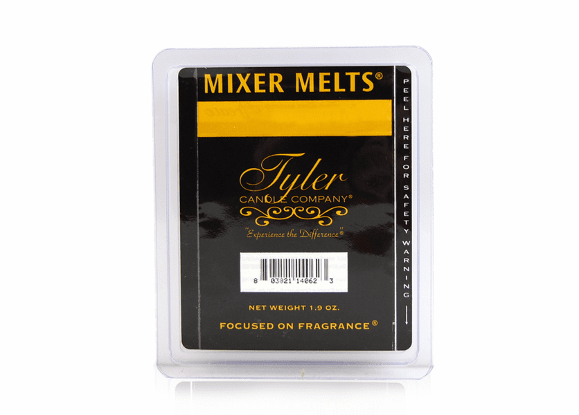 High quality wax melts designed to be used in the Tyler Candle Radiant Fragrance Warmer. Use these glamorous melts alone or "mix it up" by combining two or more fragrances (the more indulgent Tyler Candle fans can mix up to 6 fragrances!) Due to the high grade of fragrance used, you can't go wrong! When melted the fragrances will blend, creating a unique scent.  Hand Created In The USA!  Choose from the following scents:   Homecoming Mulled Cider Pumpkin Spice
