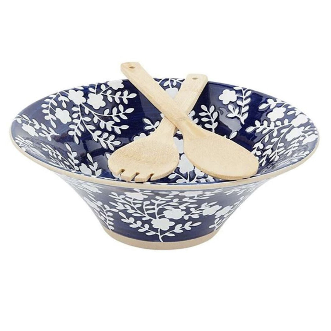 Indigo Serving Bowl Set