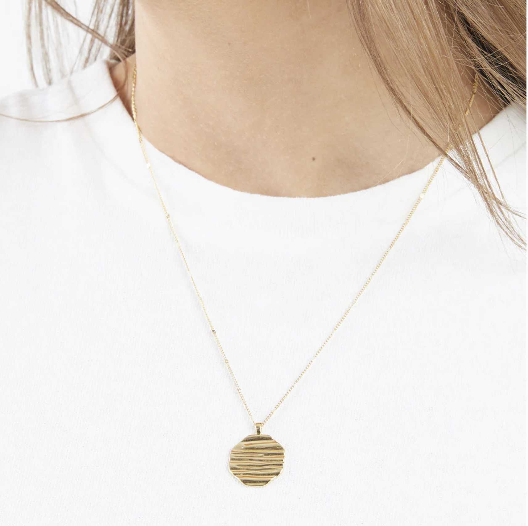 Sunset Coin Necklace