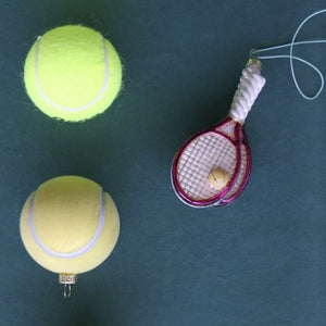 Cody & Foster Tennis Raquet Ornament