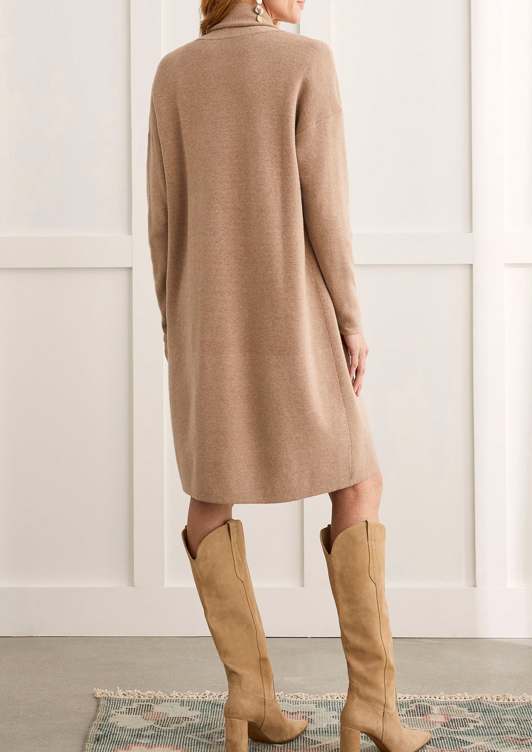 Cinnamon Cardigan Midi Coat