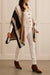 Neutrals Colorblock Poncho