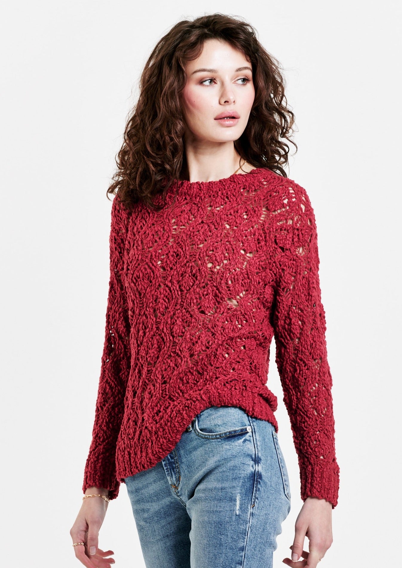 Paris Sweater Red