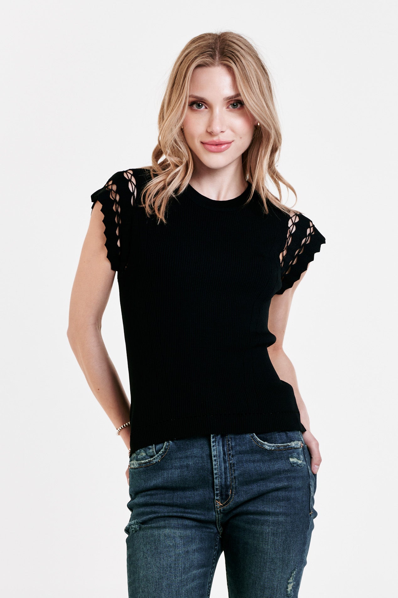 Joie Knit Top Black