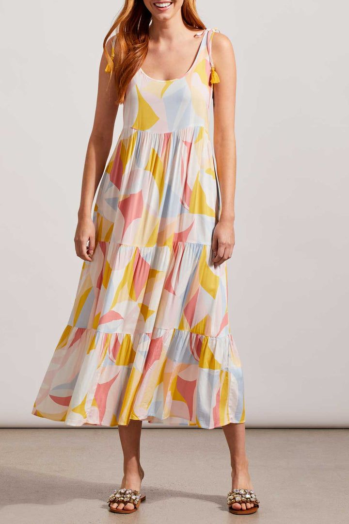 Yellovango Maxi Tiered Dress