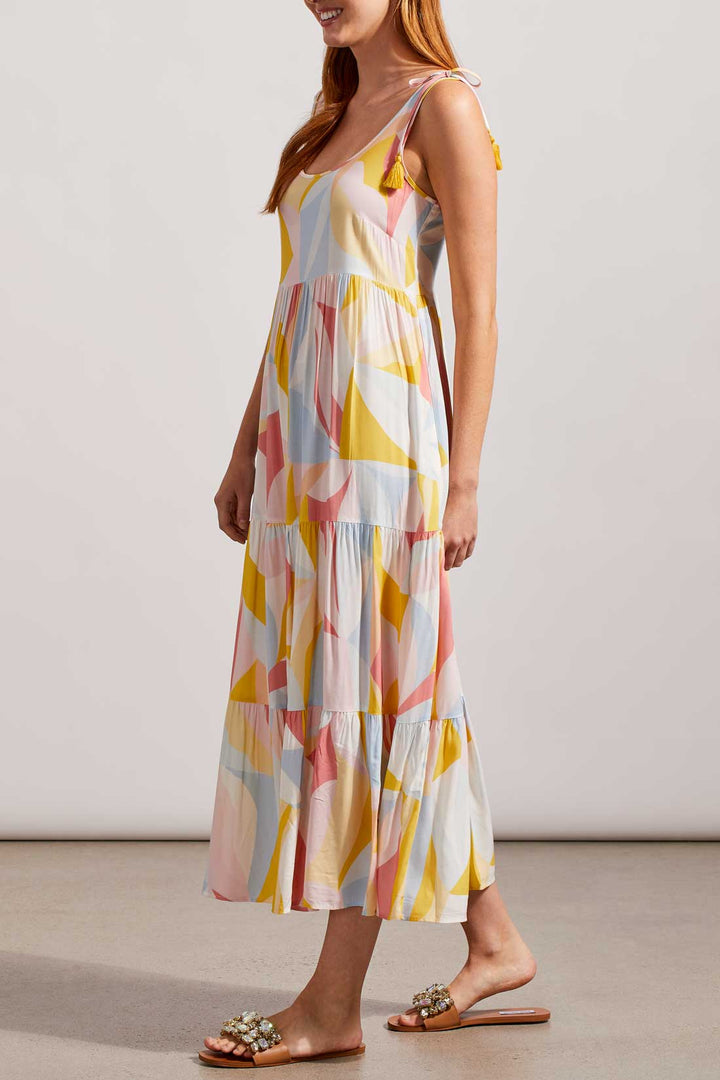 Yellovango Maxi Tiered Dress