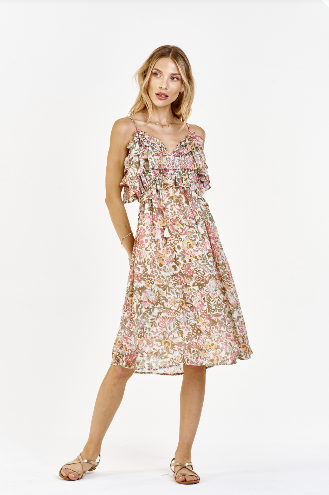 Valentina Dress Spring Paisley