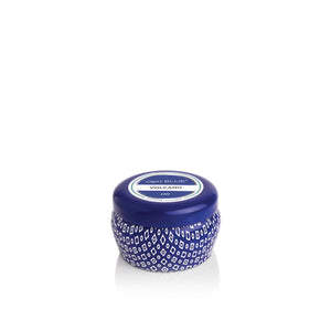 This Capri Blue 3oz little lady is perfect for getaways, trial or if you want every fragrance without breaking the bank!  In Signature Blue tin.