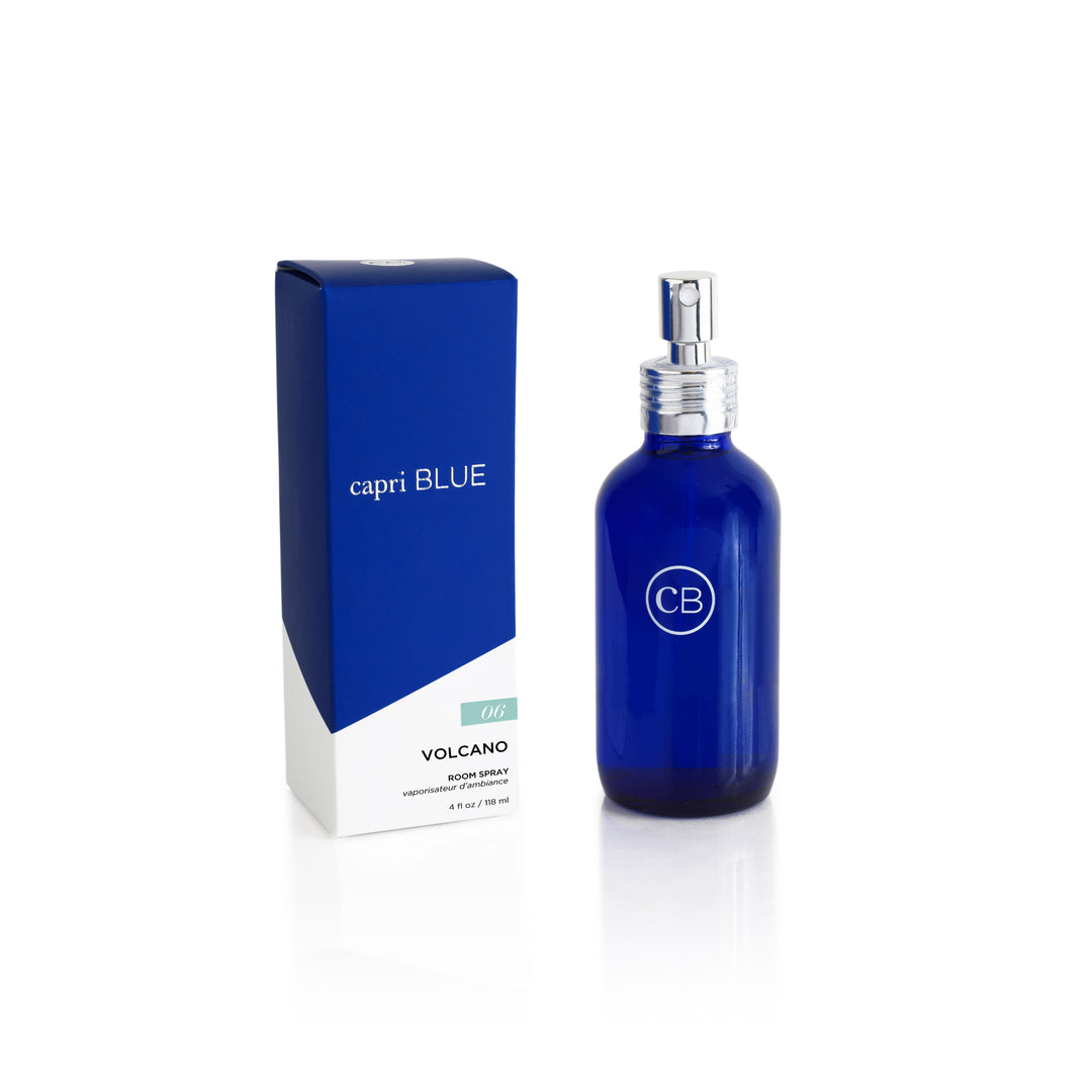 A quick way to refresh all your spaces, Capri Blue Volcano Room Spray is the perfect blend of enticing citrus and delightful sugary notes. The room spray is the perfect complement to candles or diffusers for a fresh tropical smelling room all year long.