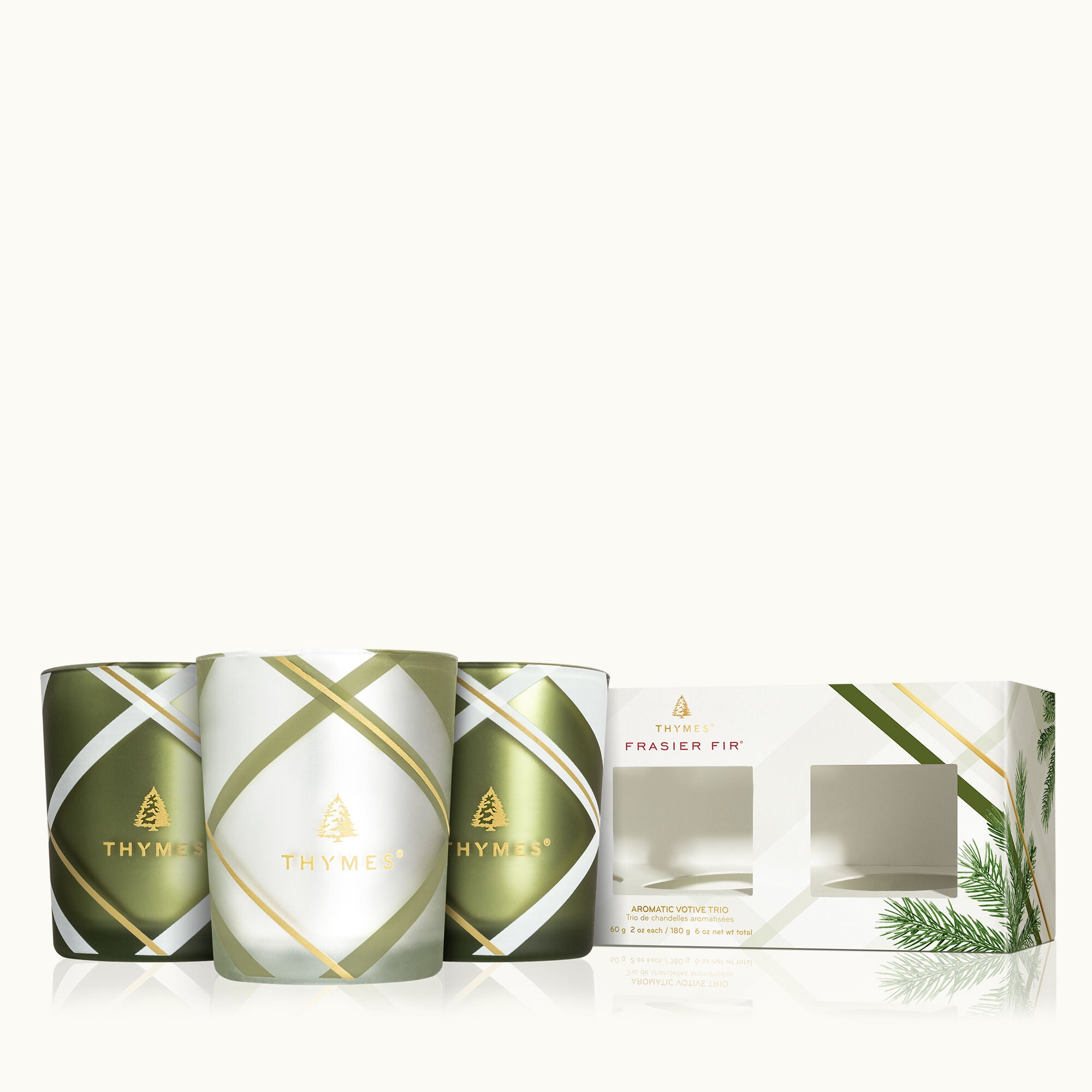 Thymes Frasier Fir Votive Candle